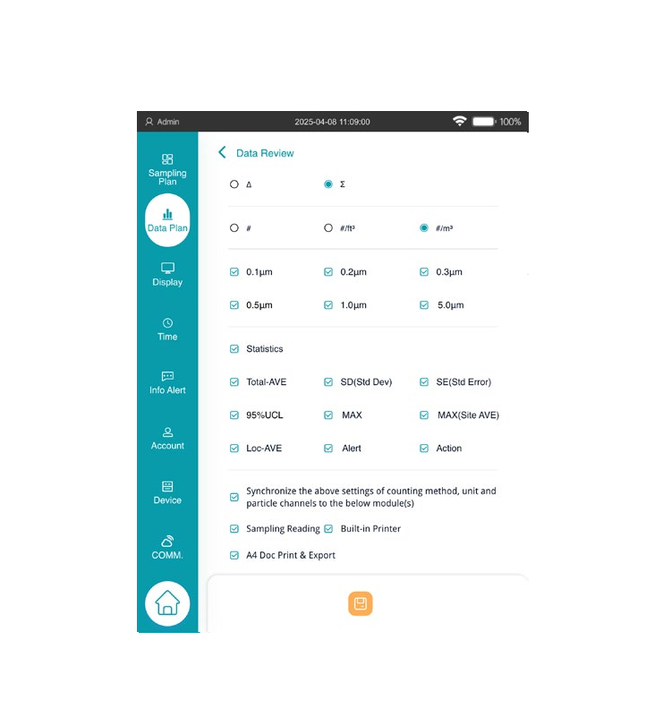 0.1µm Airborne Particle Counter (28.3LPM ) A030